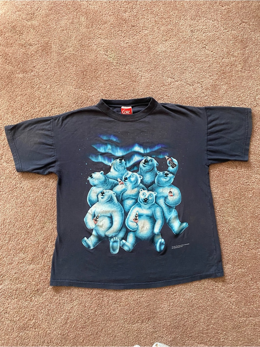 Vintage Coca Cola Polar Bears T-shirt